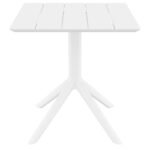 Αγόρασε PARIS WHITE 70X70X74εκ. ΤΡΑΠΕΖΙ ΠΟΛ/ΝΙΟΥ σε μοναδική τιμή στο clickforshop.gr