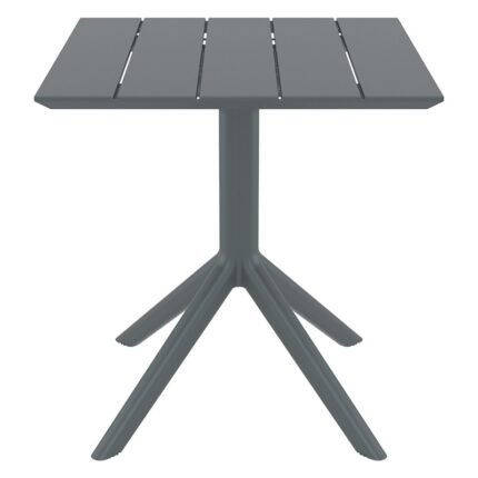 Αγόρασε PARIS DARK GREY 70X70X74εκ. ΤΡΑΠΕΖΙ ΠΟΛ/ΝΙΟΥ σε μοναδική τιμή στο clickforshop.gr