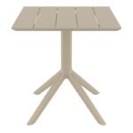 Αγόρασε PARIS TAUPE 70X70X74εκ. ΤΡΑΠΕΖΙ ΠΟΛ/ΝΙΟΥ σε μοναδική τιμή στο clickforshop.gr