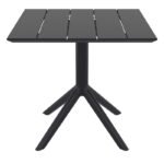 Αγόρασε PARIS BLACK 80X80X74εκ. ΤΡΑΠΕΖΙ ΠΟΛ/ΝΙΟΥ σε μοναδική τιμή στο clickforshop.gr