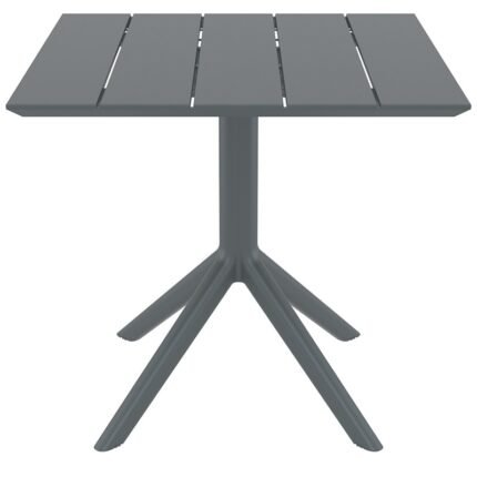 Αγόρασε PARIS DARK GREY 80X80X74εκ. ΤΡΑΠΕΖΙ ΠΟΛ/ΝΙΟΥ σε μοναδική τιμή στο clickforshop.gr