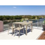 Αγόρασε Σετ Τραπεζαρίας 5τμχ Ares Loft Taupe 140Χ80Χ75εκ. σε μοναδική τιμή στο clickforshop.gr