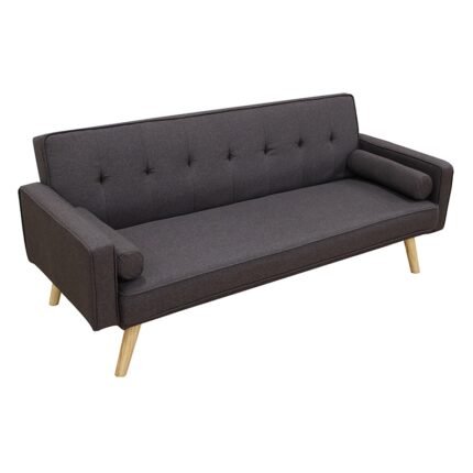 Αγόρασε RONY BROWN/GREY ΥΦΑΣΜΑ ΚΑΝΑΠΕΣ-ΚΡΕΒΑΤΙ 179X80X75εκ. σε μοναδική τιμή στο clickforshop.gr