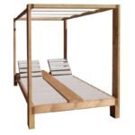 Αγόρασε SUMMER ΞΑΠΛΩΣΤΡΑ ΞΥΛ. 153Χ198Χ198εκ. σε μοναδική τιμή στο clickforshop.gr