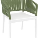 Αγόρασε PORTOFINO WHITE/OLIVE GREEN ΠΟΛΥΘΡΟΝΑ ΠΟΛ/ΝΙΟΥ 58X58X80εκ. σε μοναδική τιμή στο clickforshop.gr