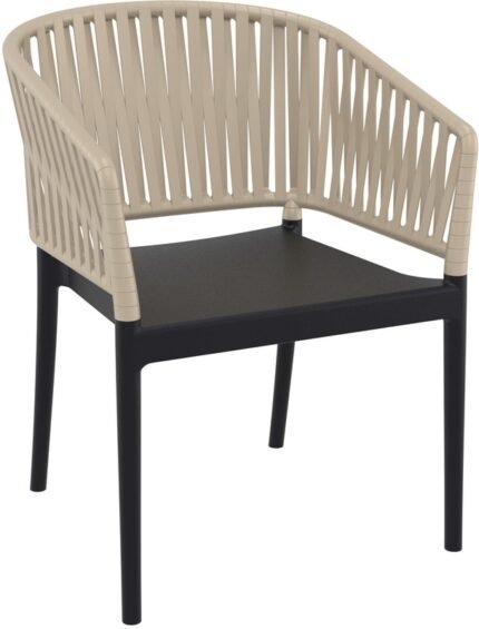 Αγόρασε PORTOFINO BLACK/TAUPE ΠΟΛΥΘΡΟΝΑ ΠΟΛ/ΝΙΟΥ 58X58X80εκ. σε μοναδική τιμή στο clickforshop.gr