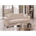 Αγόρασε AZUR LIGHT BROWN ΥΦΑΣΜΑ 3ΘΕΣΙΟΣ ΚΑΝΑΠΕΣ/ΚΡΕΒΑΤΙ ΜΕ ΑΠΟΘ.ΧΩΡΟ 210X80X75εκ. σε μοναδική τιμή στο clickforshop.gr