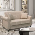 Αγόρασε LENA LIGHT BROWN ΥΦΑΣΜΑ 2ΘΕΣΙΟΣ ΚΑΝΑΠΕΣ/ΚΡΕΒΑΤΙ ΜΕ ΑΠΟΘ.ΧΩΡΟ 150Χ80Χ75εκ. σε μοναδική τιμή στο clickforshop.gr