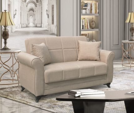 Αγόρασε LENA LIGHT BROWN ΥΦΑΣΜΑ 2ΘΕΣΙΟΣ ΚΑΝΑΠΕΣ/ΚΡΕΒΑΤΙ ΜΕ ΑΠΟΘ.ΧΩΡΟ 150Χ80Χ75εκ. σε μοναδική τιμή στο clickforshop.gr