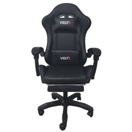 Αγόρασε A6060 ΜΑΥΡΟ ΠΟΛΥΘΡΟΝΑ GAMING/ΜΕ ΥΠΟΠΟΔΙΟ 64X62X113-121εκ. σε μοναδική τιμή στο clickforshop.gr