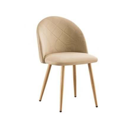 Αγόρασε RIO ΦΥΣΙΚΟ/BEIGE ΥΦΑΣΜΑ(Σ4)ΚΑΡΕΚΛΑ ΜΕΤΑΛΛΙΚΗ 47X53.5X80εκ. σε μοναδική τιμή στο clickforshop.gr