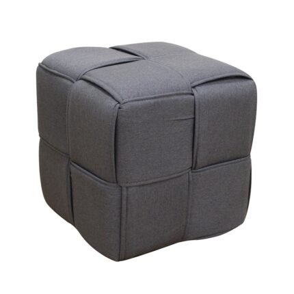 Αγόρασε LINE ΣΚΑΜΠΟ GREY ΥΦΑΣΜΑ 40X40X40εκ. σε μοναδική τιμή στο clickforshop.gr