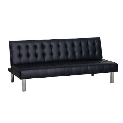 Αγόρασε STATE BLACK PU ΚΑΝΑΠΕΣ-ΚΡΕΒΑΤΙ 180X79X74εκ. σε μοναδική τιμή στο clickforshop.gr