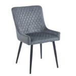 Αγόρασε VANESA GREY VELVET ΥΦΑΣΜΑ ΚΑΡΕΚΛΑ ΜΕΤΑΛΛΙΚΗ 46X62X86εκ. σε μοναδική τιμή στο clickforshop.gr
