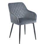 Αγόρασε SIENA GREY VELVET ΥΦΑΣΜΑ ΠΟΛΥΘΡΟΝΑ ΜΕΤΑΛΛΙΚΗ 54X58X82εκ. σε μοναδική τιμή στο clickforshop.gr