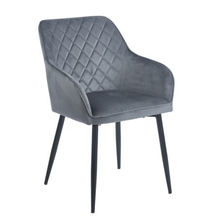 Αγόρασε SIENA GREY VELVET ΥΦΑΣΜΑ ΠΟΛΥΘΡΟΝΑ ΜΕΤΑΛΛΙΚΗ 54X58X82εκ. σε μοναδική τιμή στο clickforshop.gr