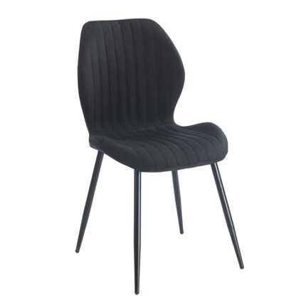 Αγόρασε DYLAN BLACK ΥΦΑΣΜΑ ΚΑΡΕΚΛΑ ΜΕΤΑΛΛΙΚΗ 48X53X74εκ. σε μοναδική τιμή στο clickforshop.gr