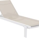 Αγόρασε CASABLANCA ΞΑΠΛΩΣΤΡΑ WHITE/TAUPE ΑΛΟΥΜ-ΠΟΛ/ΝΙΟΥ 74X190X31εκ. σε μοναδική τιμή στο clickforshop.gr