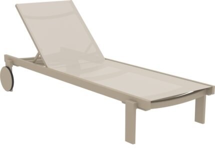 Αγόρασε CASABLANCA ΞΑΠΛΩΣΤΡΑ TAUPE/TAUPE ΑΛΟΥΜ-ΠΟΛ/ΝΙΟΥ 74X190X31εκ. σε μοναδική τιμή στο clickforshop.gr