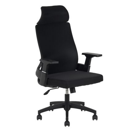 Αγόρασε A9925 ΜΑΥΡO MESH ΠΟΛΥΘΡΟΝΑ ΓΡΑΦΕΙΟΥ 64X60X43-110/52-119εκ. σε μοναδική τιμή στο clickforshop.gr