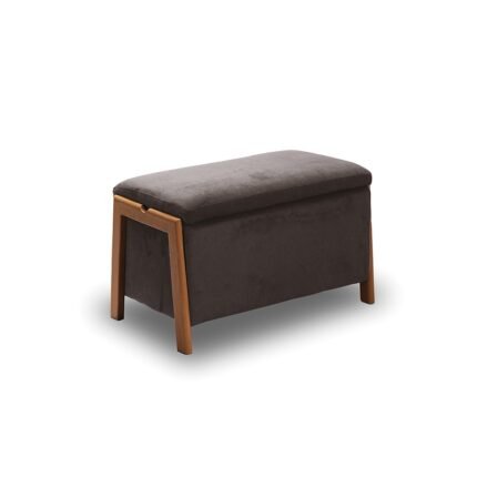 Αγόρασε DALI ΣΚΑΜΠΟ VELVET BROWN ΜΕ ΑΠΟΘ. ΧΩΡΟ 75X42X44εκ. σε μοναδική τιμή στο clickforshop.gr