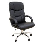 Αγόρασε A9939 ΜΑΥΡΟ PVC ΠΟΛΥΘΡΟΝΑ ΓΡΑΦΕΙΟΥ 67Χ70Χ51-115/61-125εκ. σε μοναδική τιμή στο clickforshop.gr