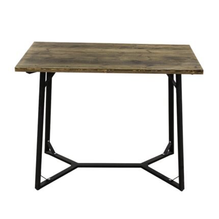 Αγόρασε BISTRO ΤΡΑΠΕΖΙ BAR 120X65X96εκ. ΜΑΥΡΟ ΜΕΤΑΛΛΟ-ΞΥΛΟ σε μοναδική τιμή στο clickforshop.gr