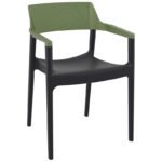 Αγόρασε TULUM BLACK/OLIVE GREEN ΠΟΛΥΘΡΟΝΑ ΠΟΛ/ΝΙΟΥ 55X52X79εκ. σε μοναδική τιμή στο clickforshop.gr