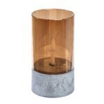 Βρες το Θήκη Ρεσώ ArteLibre Με LED Φλόγα Καφέ Γυαλί 15cm σε μοναδική τιμή στο clickforshop.gr