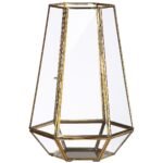 Βρες το Φανάρι ArteLibre Χρυσό/Διάφανο Μέταλλο/Γυαλί 30cm σε μοναδική τιμή στο clickforshop.gr