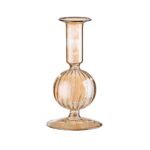 Βρες το Κηροπήγιο ArteLibre Διάφανο/Μελί Γυαλί 15.5cm σε μοναδική τιμή στο clickforshop.gr