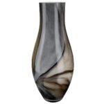 Βάζο ArteLibre Καφέ Γυαλί 40cm - Image 2