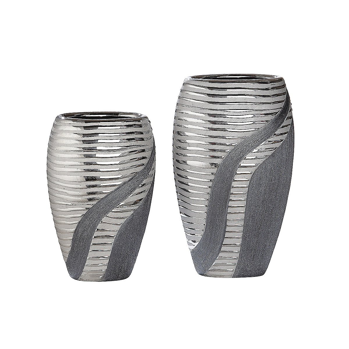 Βάζο ArteLibre Ασημί/Γκρι Κεραμικό 8x13x19.5cm Βρες το Βάζο ArteLibre Ασημί/Γκρι Κεραμικό 8x13x19.5cm σε μοναδική τιμή στο clickforshop.gr