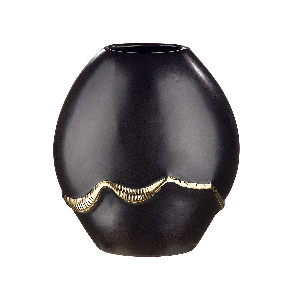 Βάζο ArteLibre Μαύρο/Χρυσό Κεραμικό 10x18x20cm Βρες το Βάζο ArteLibre Μαύρο/Χρυσό Κεραμικό 10x18x20cm σε μοναδική τιμή στο clickforshop.gr