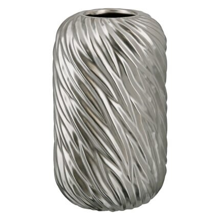 Βρες το Βάζο ArteLibre Ασημί Κεραμικό 12x12x20cm σε μοναδική τιμή στο clickforshop.gr