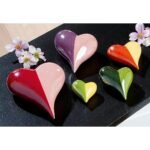 Διακοσμητικό ArteLibre Καρδιά Δίχρωμο Πράσινο Κεραμικό 2.5x7.5x9cm - Image 2