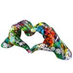 Βρες το Διακοσμητικό ArteLibre Χέρια Σχηματίζουν Καρδιά Πολύχρωμο Polyresin 8x29x12cm σε μοναδική τιμή στο agoraepiplou.gr