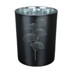 Θήκη Ρεσώ ArteLibre Με Διακόσμηση Μαύρο Γυαλί 12.5cm Σε 2 Σχέδια - Image 2