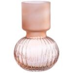 Βρες το Βάζο ArteLibre Ροζ Γυαλί 17x17x25.5cm σε μοναδική τιμή στο clickforshop.gr