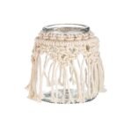 Βρες το Θήκη Ρεσώ ArteLibre Με Διακόσμηση Μακραμέ Διάφανο/Μπεζ Γυαλί 12x12x13cm σε μοναδική τιμή στο clickforshop.gr