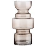 Βρες το Βάζο ArteLibre Καφέ Γυαλί 16x16x30cm σε μοναδική τιμή στο clickforshop.gr