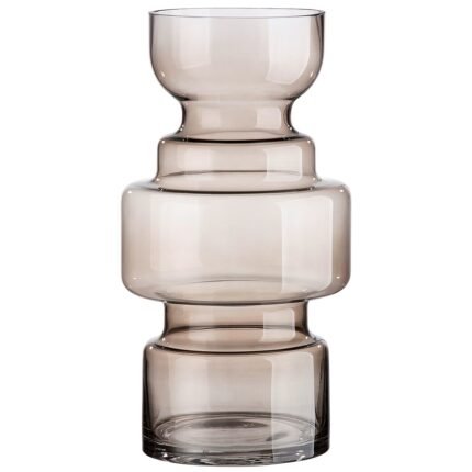 Βρες το Βάζο ArteLibre Καφέ Γυαλί 16x16x30cm σε μοναδική τιμή στο clickforshop.gr