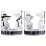 Βρες το Θήκη Ρεσώ ArteLibre Γυναίκα Με Καπέλο Διάφανο Γυαλί 8cm σε μοναδική τιμή στο clickforshop.gr