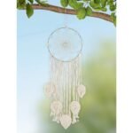 Διακοσμητικό Κρεμαστό ArteLibre Μάτι Λευκό Ύφασμα 30x86cm - Image 2