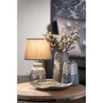 Βάζο ArteLibre Ασημί/Γκρι Κεραμικό 13.5x13.5x18.5cm - Image 2