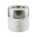 Βρες το Θήκη Ρεσώ ArteLibre Λευκό/Ασημί Κεραμικό 8x8x9cm σε μοναδική τιμή στο agoraepiplou.gr