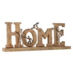 Βρες το Διακοσμητικό ArteLibre 'Home' Φυσικό/Μπρονζέ Ξύλο/Αλουμίνιο 8x60x23.5cm σε μοναδική τιμή στο clickforshop.gr