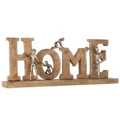 Βρες το Διακοσμητικό ArteLibre 'Home' Φυσικό/Μπρονζέ Ξύλο/Αλουμίνιο 8x60x23.5cm σε μοναδική τιμή στο clickforshop.gr