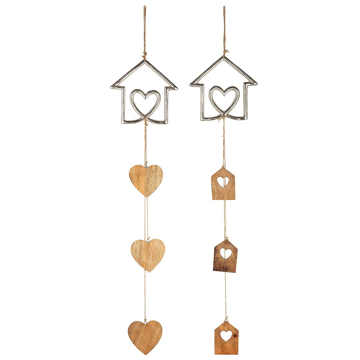 Διακοσμητικό Κρεμαστό ArteLibre Σπιτάκι Ασημί/Φυσικό Αλουμίνιο/Ξύλο 1x12.5x90cm Σε 2 Σχέδια Βρες το Διακοσμητικό Κρεμαστό ArteLibre Σπιτάκι Ασημί/Φυσικό Αλουμίνιο/Ξύλο 1x12.5x90cm Σε 2 Σχέδια σε μοναδική τιμή στο clickforshop.gr