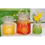 Θήκη Ρεσώ ArteLibre Δοχείο Διάφανο Γυαλί 10x10x13.5cm Σε 3 Αποχρώσεις - Image 2